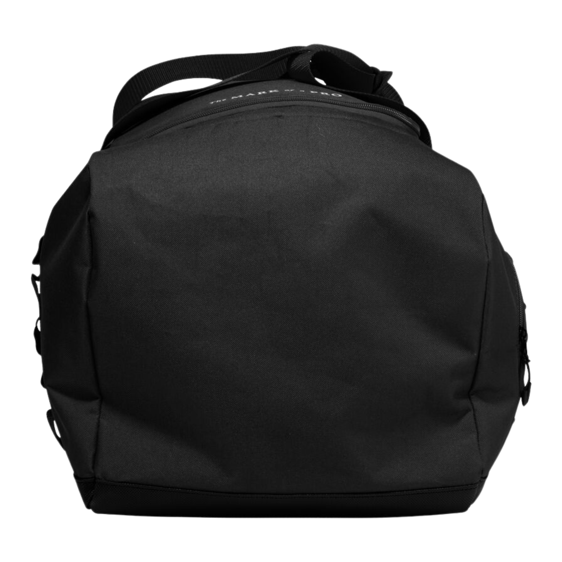 A photo of the Rawlings Covert 2 Duffle Bag in colour black, with white Rawlings logo.