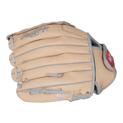 A photo of the Rawlings Sure Catch 10.5" Youth Baseball Glove in colour beige. 