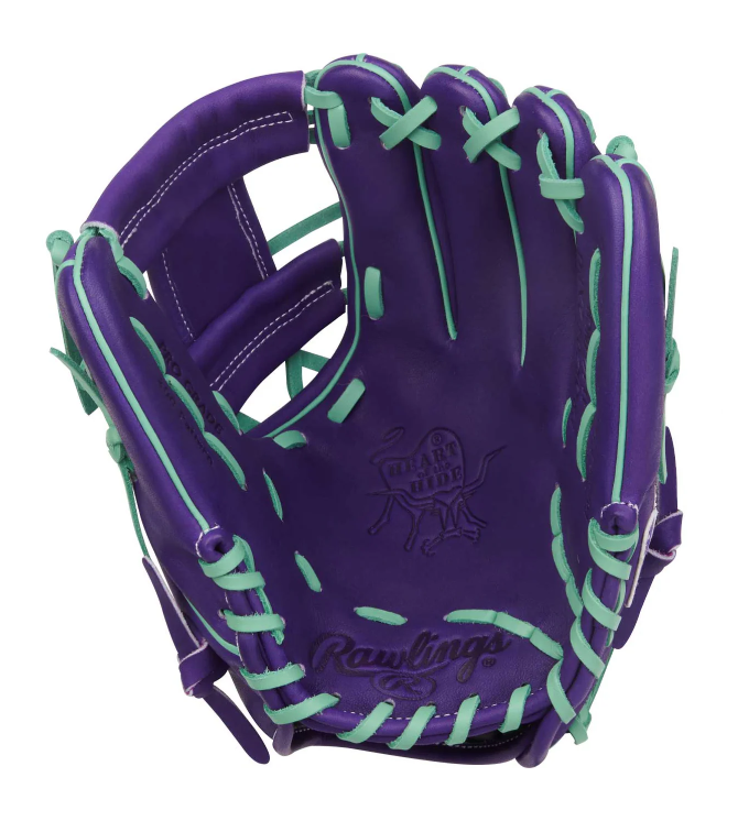 Rawlings Heart of the Hide グローブ 紫/黒 Rawlings Heart of the Hide 11.5