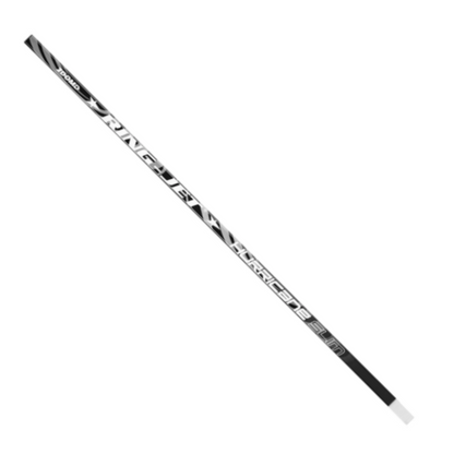 A photo of the Ring Jet Hurricane Slim Junior Ringette Stick in colour black.