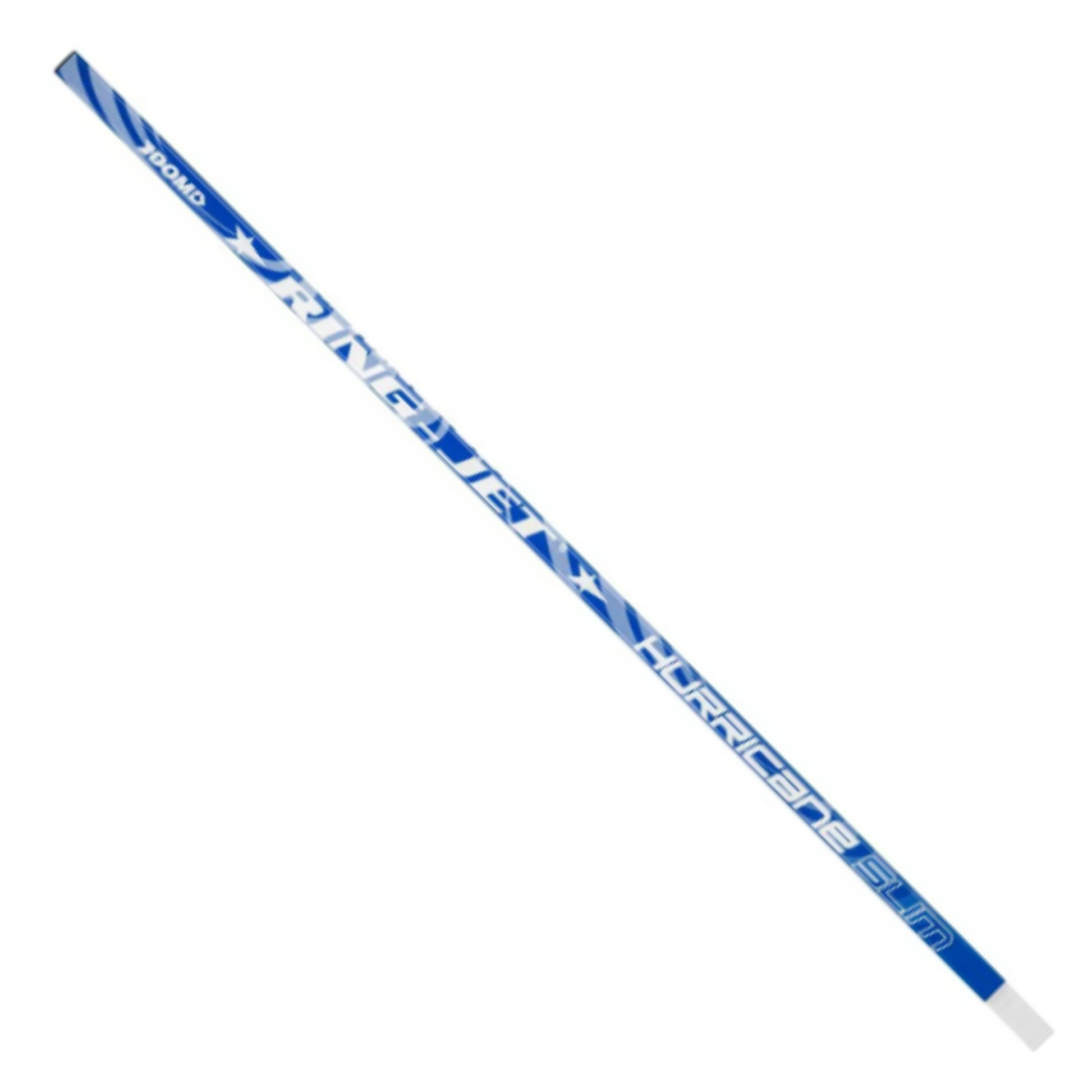 A photo of the Ring Jet Hurricane Slim Junior Ringette Stick in colour blue.