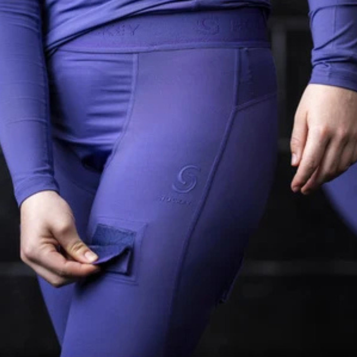 S-Hockey Junior Girls' Compression Base Layer Jill Shorts