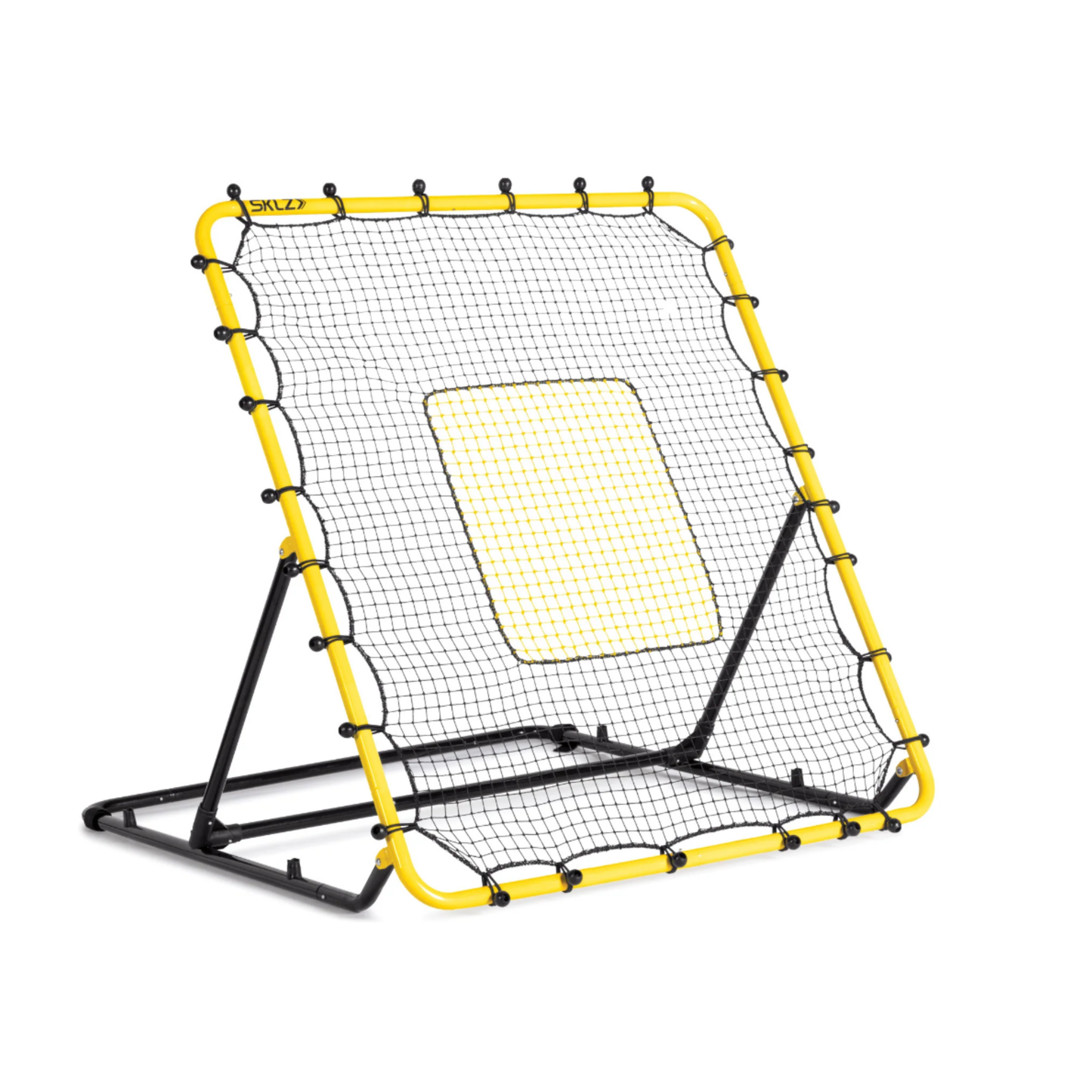 A photo of the SKLZ Field Trainer in colour yellow with black mesh.