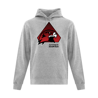 A photo of the SPHL Algonquin Hawks - Hoodie in colour grey.