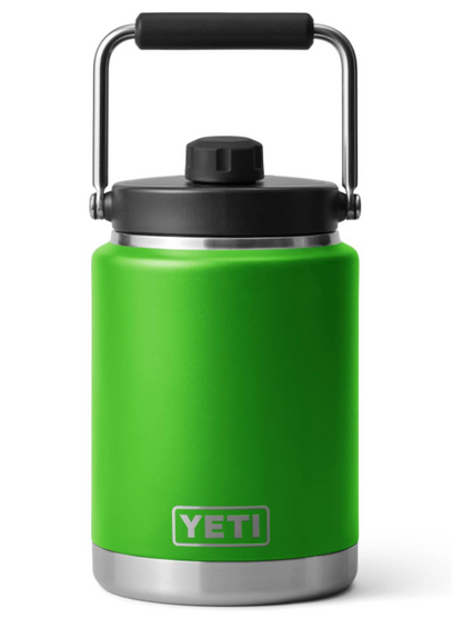 A photo of the Yeti Rambler 1/2 Gallon Jug in Canopy Green