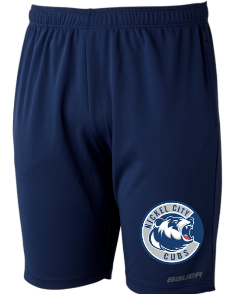 A photo of the Nickel City Hockey Association Bauer Core Athletic Short with logo