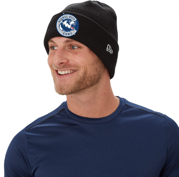 A photo of the Nickel City Hockey Association Bauer Team Knit Toque with CUBS logo in colour black