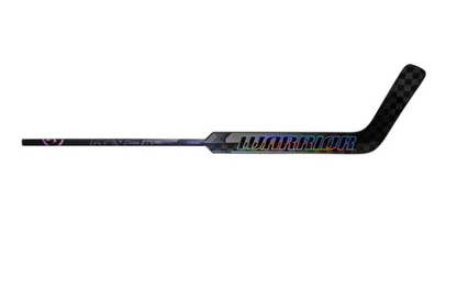 A photo of the Warrior Ritual V3i Senior Goalie Stick - Regular Hand in colour black full view.