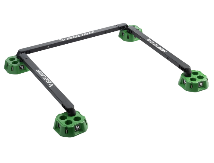 A photo of the Bauer Extendible 3 Arm Reactor Dangler 18-24" in colour black and green