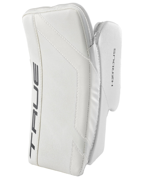 A photo of the True HZRDUS Junior Goalie Blocker in colour white.