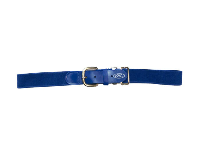 A photo of the Men's Rawlings Adjustable Elastic Baseball Belt in colour royal blue.