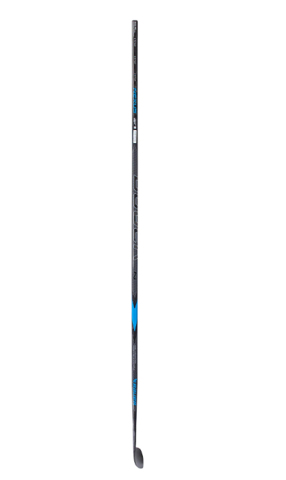 A photo of the Bauer Nexus Havok Grip Hockey Stick (2024) in colour black, blue and grey. Vertical view.