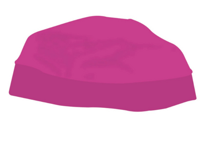 A photo of the Sidelines Skull Cap in colour pink.