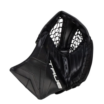 A photo of the True HZRDUS 7X3 Intermediate Goalie Catcher in colour black.