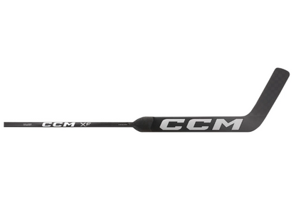 A photo of the A photo of the CCM XF CC2 Goalie Stick (2024) in colour black. Side view. 