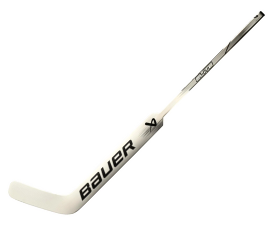 A photo of the Bauer Elite Senior Goalie Stick (2023) in colour white and black.