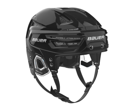 A photo of the Bauer RE-AKT 3D Helmet in colour black.