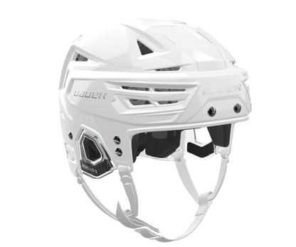 A photo of the Bauer RE-AKT 3D Helmet in colour white.