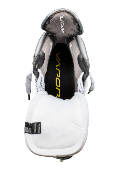 A photo of the Bauer Vapor Shift Pro Hockey Skates (2025) in colour black, and white.