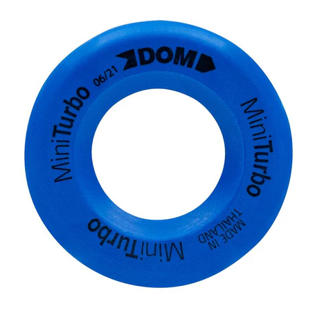 A photo of the Dom Sports Mini Turbo Ringette Practice Ring in colour blue.
