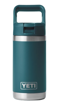 A photo of the Yeti Rambler Junior 12oz Kids Bottle in colour agave teal