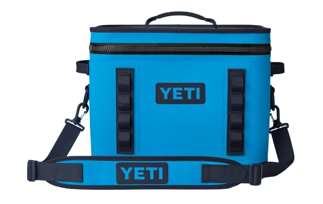 A photo of the Yeti Hopper Flip 18 in colour big wave blue