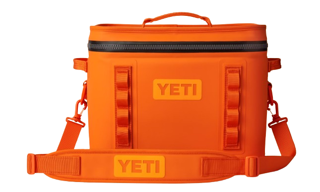 A photo of the Yeti Hopper Flip 18 in colour king crab orange