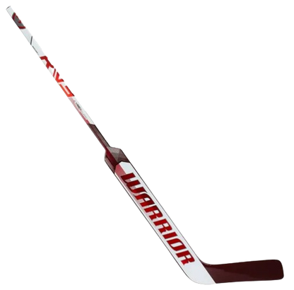 A photo of the Warrior Ritual V3 Pro Senior Goalie Stick - Regular Hand in colour red