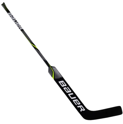 A photo of the 2024 Bauer Prodigy Youth Goalie Stick in colour black angled view.