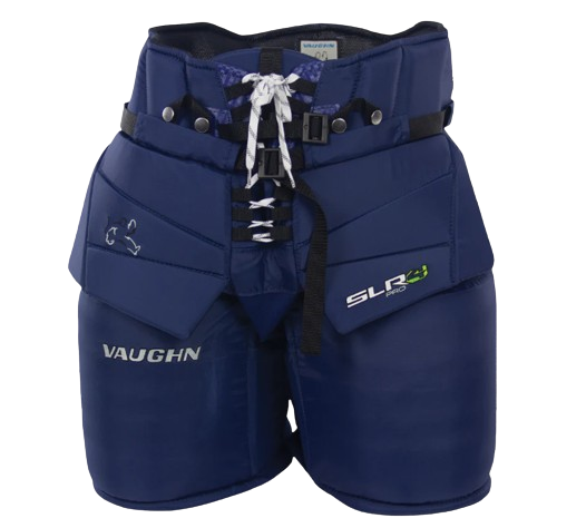 A photo of the Vaughn Ventus SLR Pro Senior Goalie Pants in colour navy