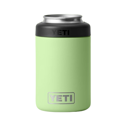 A photo of the Yeti Rambler Colster 2.0 in colour key lime