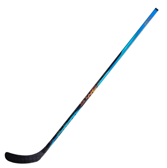 A photo of the Bauer Nexus Sync Senior Hockey Stick in colours black and blue. 