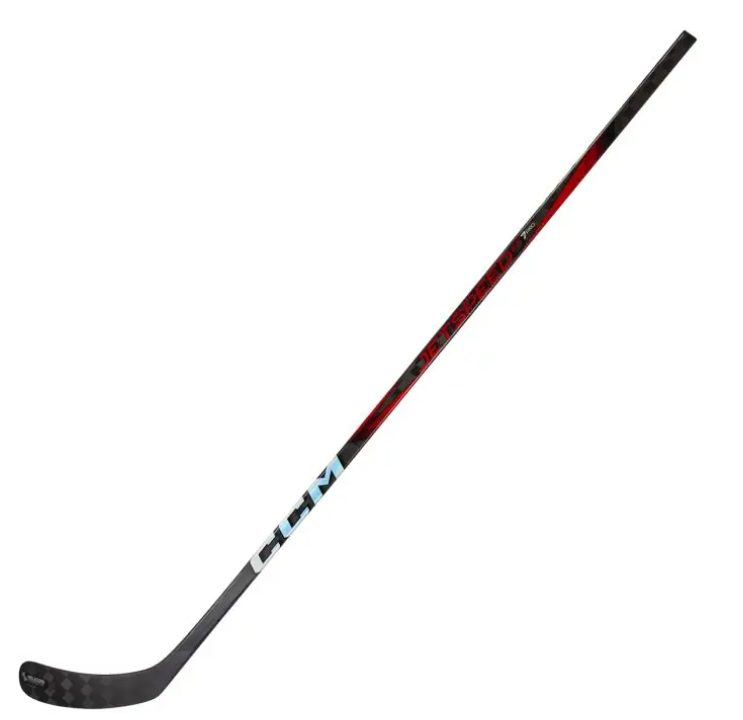 A photo of the CCM Jetspeed FT7 Pro Senior Hockey Stick standing view 2