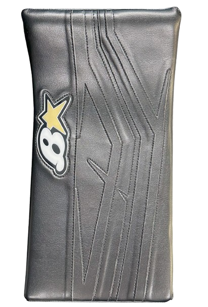 A photo of the Brian's Iconik X Goalie Blocker in colour black.