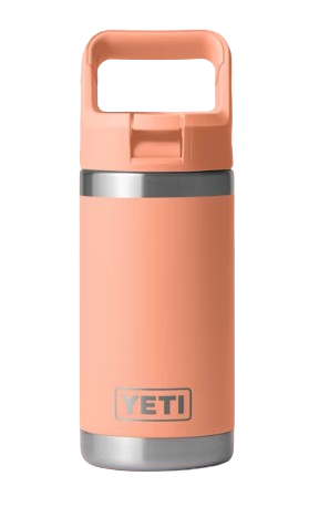 A photo of the Yeti Rambler Junior 12oz Kids Bottle in colour Lowcountry Peach.