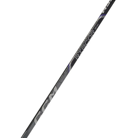 A photo of the CCM Ribcor Trigger 94K Hockey Stick in colour black. Shaft view.