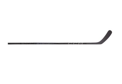 A photo of the CCM Ribcor Trigger 94K Hockey Stick in colour black. Side view.