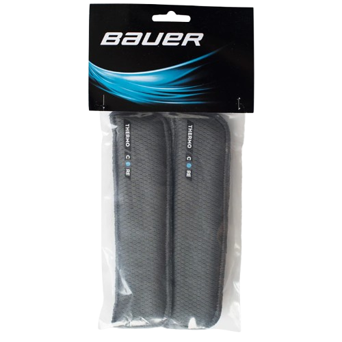 A photo of the Bauer Thermocore Zero 2024 Sweatbands - 2 Pack in colour black.