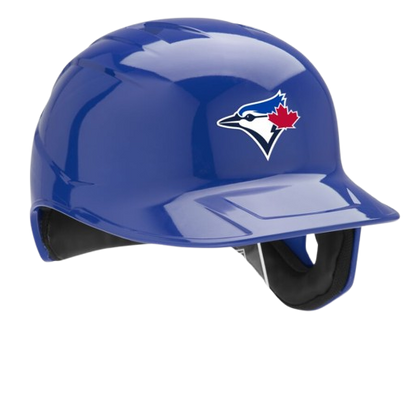 A photo of the Rawlings MLB Replica Blue Jays Helmet in colour blue.