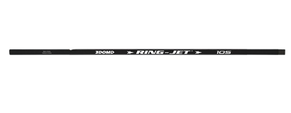 A photo of the Ring-Jet 105 Ringette Stick (2024) in colour black.
