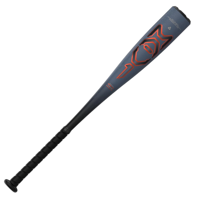 A photo of the 2025 Easton MAV1 2 3/4" Barrel (-10) Youth Baseball Bat in colour blue. MAV1 Logo view.