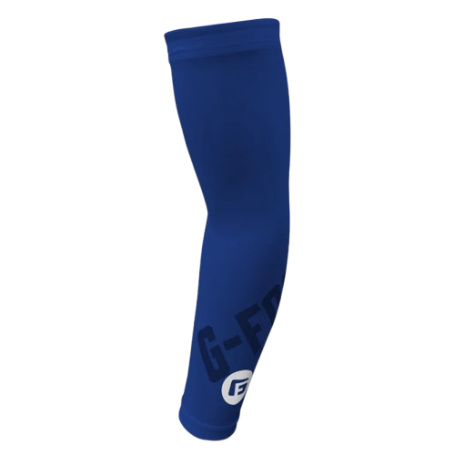 A photo of the G-Form Baseball Compression Arm Sleeve in colour navy.