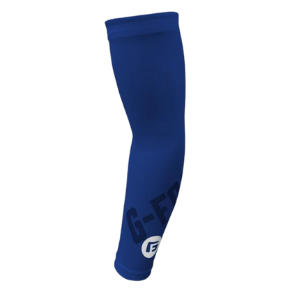 A photo of the G-Form Baseball Compression Arm Sleeve in colour navy.
