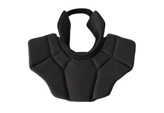 A photo of the Bauer Pro Certified Neck Guard (2025) in colour black.