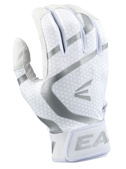 A photo of the Easton Mav GT Adult Batting Gloves in colour white. 