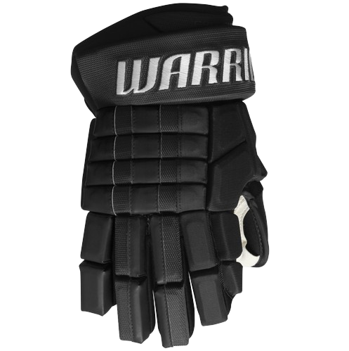 A photo of the Warrior Franchise Senior Hockey Gloves (2025) in colour black.