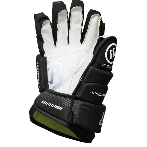A photo of the Warrior Franchise Senior Hockey Gloves (2025) in colour black.