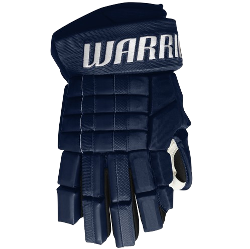 A photo of the Warrior Franchise Senior Hockey Gloves (2025) in colour navy.