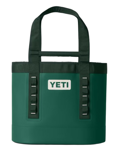 A photo of the Yeti Camino 35 Tote Bag 2.0 in forest green.