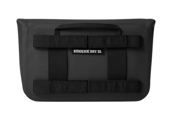 A photo of the YETI SideKick Dry 3L Waterproof Gear Bag in colour black